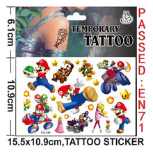 Cargar imagen en el visor de la galería, Tattoo Mario Bross - 113939
