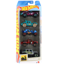 Cargar imagen en el visor de la galería, Vehículos Hot Wheels, Set de 5 Carros - 117091
