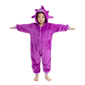 Pijama Enterizo Gengar Niñ@ - 115345 unisex