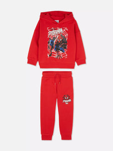 Conjunto Spiderman Sueter con Capucha y Jogger - 115423