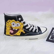 Cargar imagen en el visor de la galería, Zapato Tipo Converse Bob Esponja y Patricio - 114445
