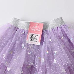 Falda Tutu Morada con estrellas - 115794