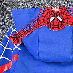 Chaqueta Spiderman con capucha azul - 114678