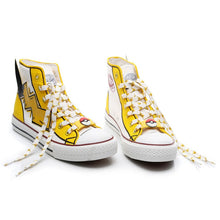 Cargar imagen en el visor de la galería, Zapato Bota tipo Converse Pikachu - 114838
