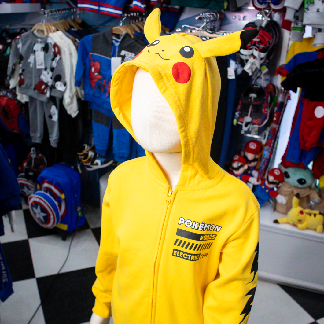 Sueter Pikachu con capucha - 116292