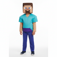 Cargar imagen en el visor de la galería, Disfraz Minecraft- Steve - 116800
