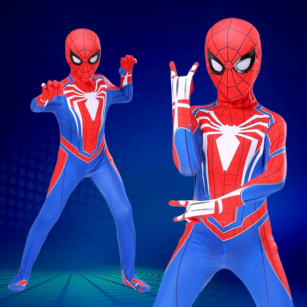 Disfraz Spiderman Azul y Blanco - 116323