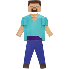 Cargar imagen en el visor de la galería, Disfraz Minecraft- Steve - 116800
