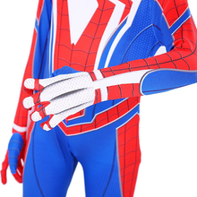 Cargar imagen en el visor de la galería, Disfraz Spiderman Azul y Blanco - 116323
