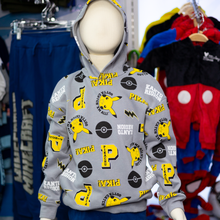 Cargar imagen en el visor de la galería, Suéter Pikachu Juvenil con capucha- 116161
