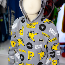 Cargar imagen en el visor de la galería, Suéter Pikachu Juvenil con capucha- 116161
