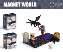Cargar imagen en el visor de la galería, Bloques Armables Cubos Magneticos Minecraft - 116428
