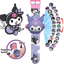 Cargar imagen en el visor de la galería, Reloj Kuromi Proyector - 116734
