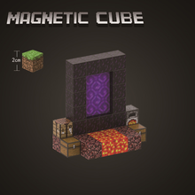 Cargar imagen en el visor de la galería, Bloques Armables Cubos Magneticos Minecraft - 116428
