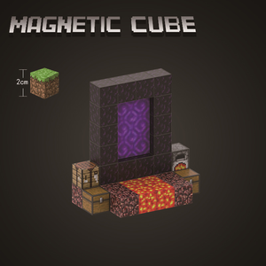 Bloques Armables Cubos Magneticos Minecraft - 116428