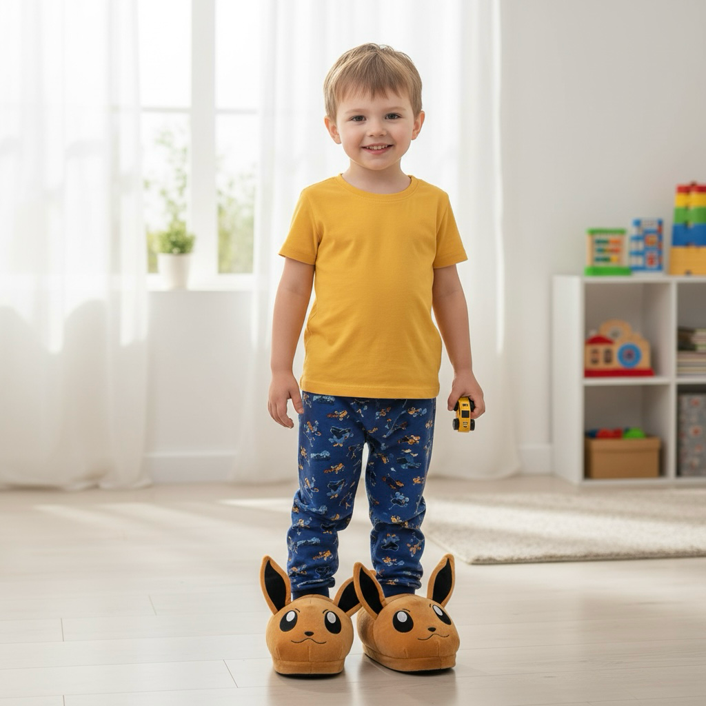 Pantuflas Pikachu Eevee - 116880