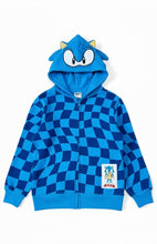 Cargar imagen en el visor de la galería, Suéter con Capucha y Cierre Sonic - 116963
