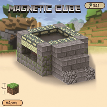 Cargar imagen en el visor de la galería, Bloques Armables Cubos Magneticos Minecraft - 116429
