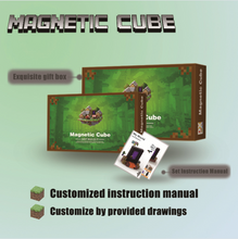 Cargar imagen en el visor de la galería, Bloques Armables Cubos Magneticos Minecraft - 116429
