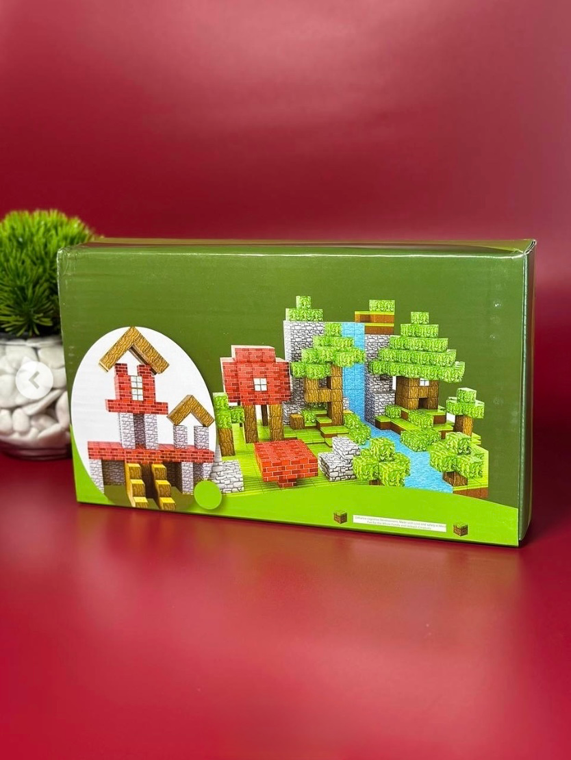 Bloques Armables Cubos Magneticos Minecraft - 116430