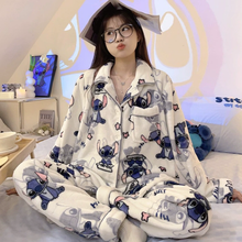 Cargar imagen en el visor de la galería, Pijama Stitch Termica Juvenil/Adulto - 116991
