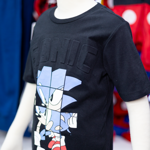 Franela Sonic Negra - 116186
