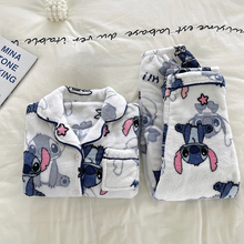 Cargar imagen en el visor de la galería, Pijama Stitch Termica Juvenil/Adulto - 116991
