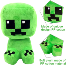 Cargar imagen en el visor de la galería, Peluche Minecraft Creeper 26cm - 117035
