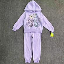 Cargar imagen en el visor de la galería, Conjunto Stitch Suéter con Capucha y Jogger - 116313
