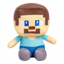 Cargar imagen en el visor de la galería, Peluche Minecraft Steve 26cm - 117035
