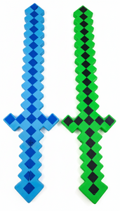 Espada Minecraft con Luz Azul o Verde - 116816
