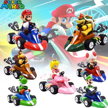Cargar imagen en el visor de la galería, Muñeco Mario Bross en carros - 116432

