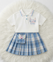 Cargar imagen en el visor de la galería, Conjunto Cinnamoroll Falda Plisada - 117529
