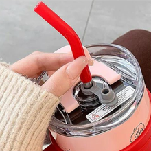 Cargar imagen en el visor de la galería, Vaso Termo Acero Inoxidable  Kitty con pitillo 1200ml - 116738
