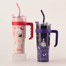 Cargar imagen en el visor de la galería, Vaso Termo Acero Inoxidable  Kitty con pitillo 1200ml - 116738
