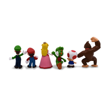 Cargar imagen en el visor de la galería, Muñeco Mario Bros Set de 6 - 116434
