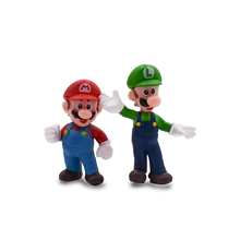 Cargar imagen en el visor de la galería, Muñeco Mario Bros Set de 6 - 116434
