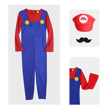 Cargar imagen en el visor de la galería, Disfraz mario Bross con Accesorios - 115653
