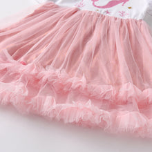 Cargar imagen en el visor de la galería, Vestido Vikita manga larga Sirena falda rosada  - 114973
