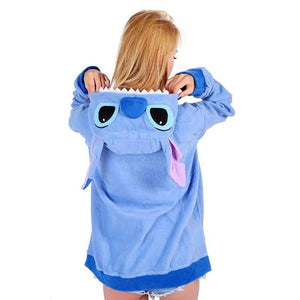 Chaqueta Stitch Juvenil/Adulto con capucha - 114851