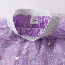 Cargar imagen en el visor de la galería, Falda Tutu Morada con estrellas - 115794
