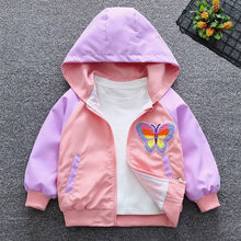 Cargar imagen en el visor de la galería, Chaqueta Mariposa con Capucha - 114854
