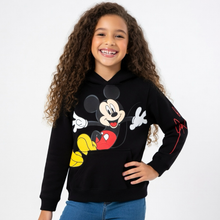 Cargar imagen en el visor de la galería, Sueter Mickey Negro Con Capucha - 117193
