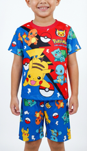 Cargar imagen en el visor de la galería, Pijama Pokemon Manga Corta y Short -116967
