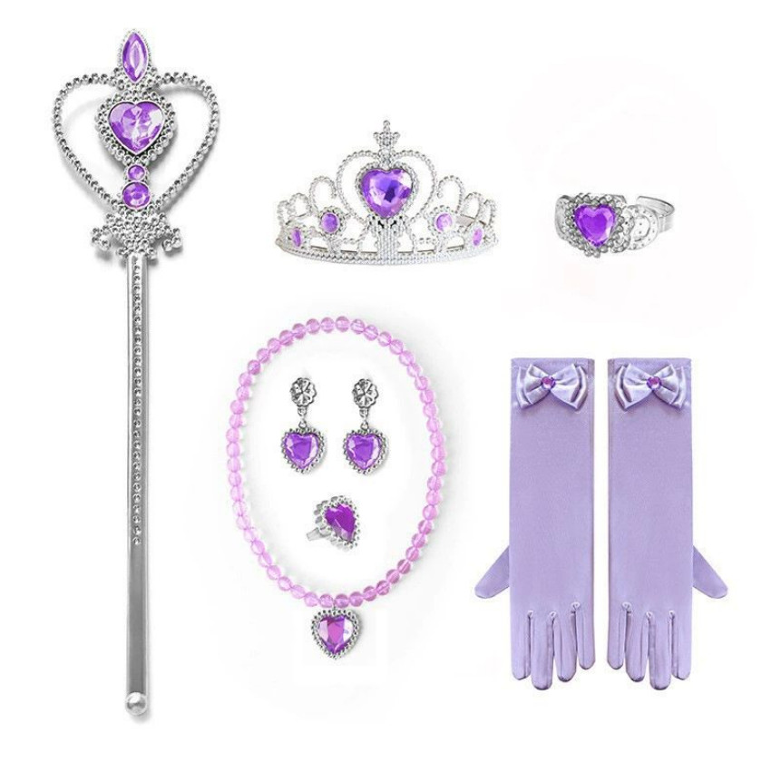 Accesorios Disfraz Princesa 7 piezas - 116820