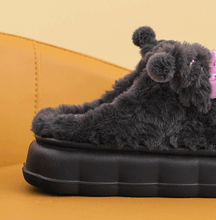 Cargar imagen en el visor de la galería, Pantuflas Kuromi abiertas - 116573
