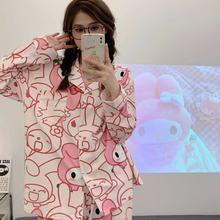Cargar imagen en el visor de la galería, Pijama My Melody con Botones Juvenil/Adulto - 117530
