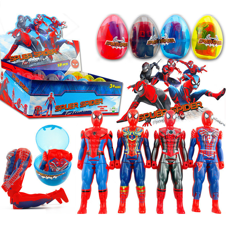 Muñeco Spiderman en Huevo - 116435