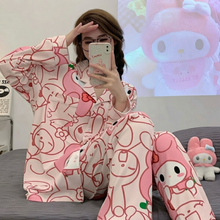 Cargar imagen en el visor de la galería, Pijama My Melody con Botones Juvenil/Adulto - 117530
