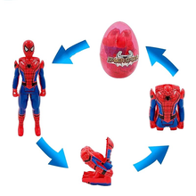 Cargar imagen en el visor de la galería, Muñeco Spiderman en Huevo - 116435
